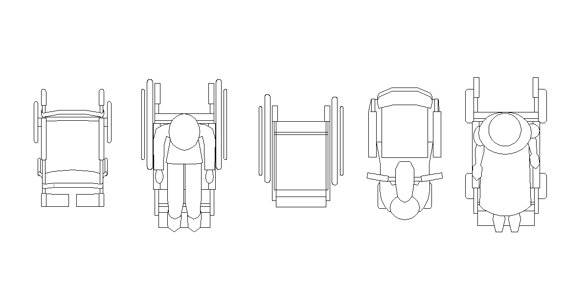 Vol 4 車椅子cadデータ Cadデータフリーダウンロード 建築パース Com