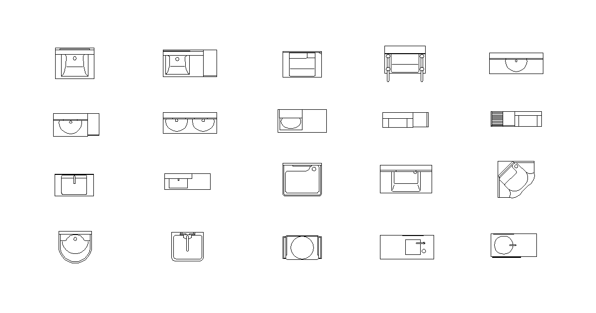 Vol 18 洗面台cadデータ Cadデータフリーダウンロード 建築パース Com