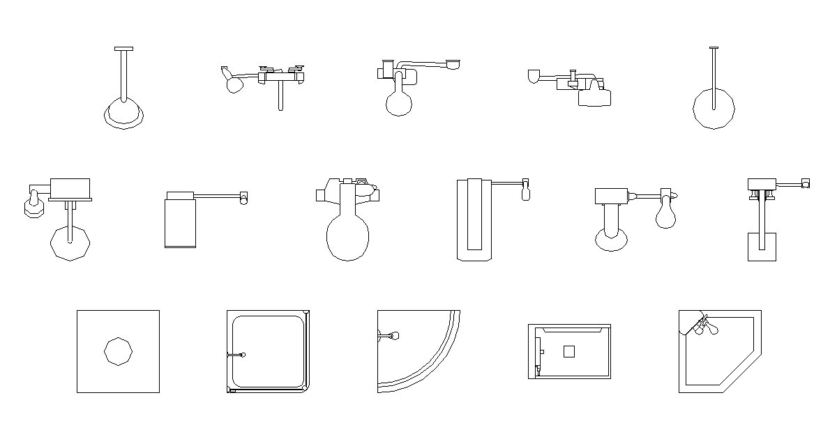 Vol28 シャワー CADデータ CADデータフリーダウンロード
