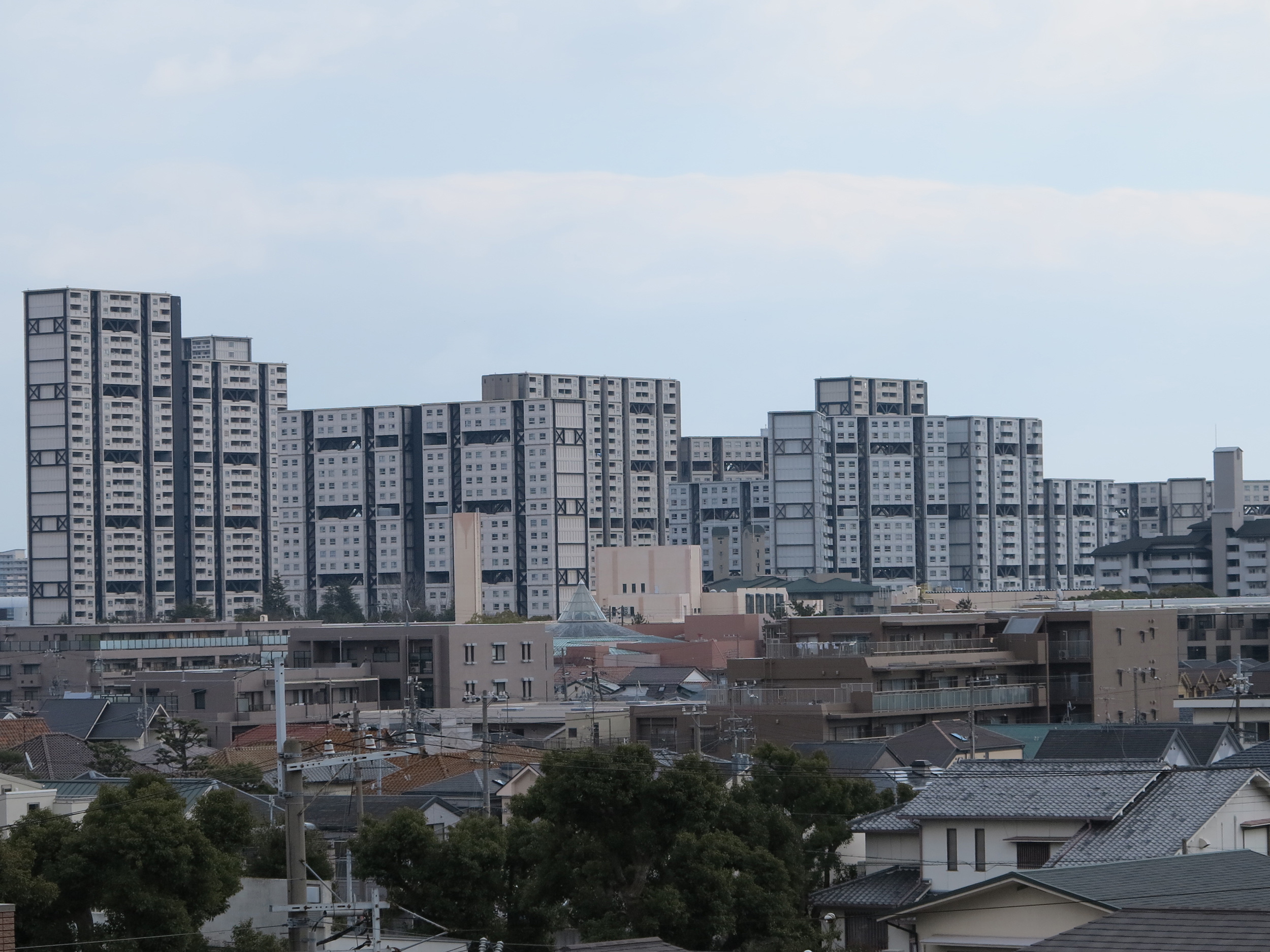 芦屋浜シーサイドタウン／芦屋浜高層住宅 | 日本建築めぐり | 建築パース.com