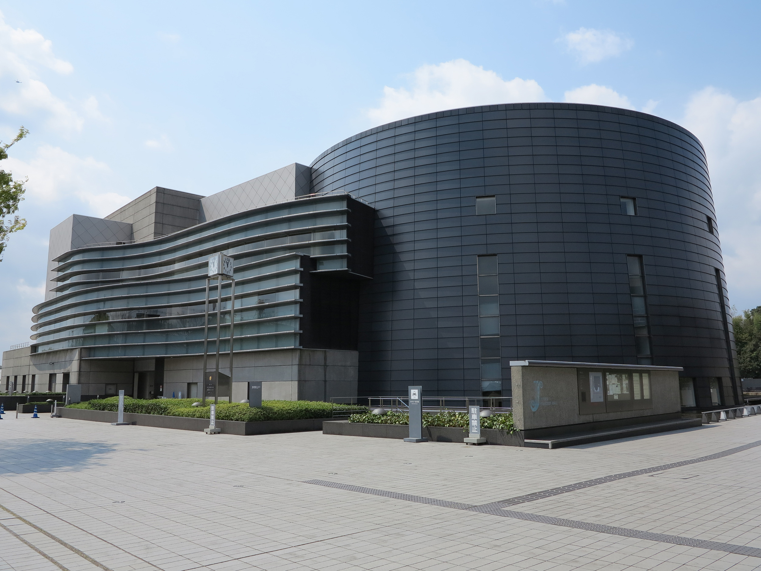 京都コンサートホール | 日本建築めぐり | 建築パース.com