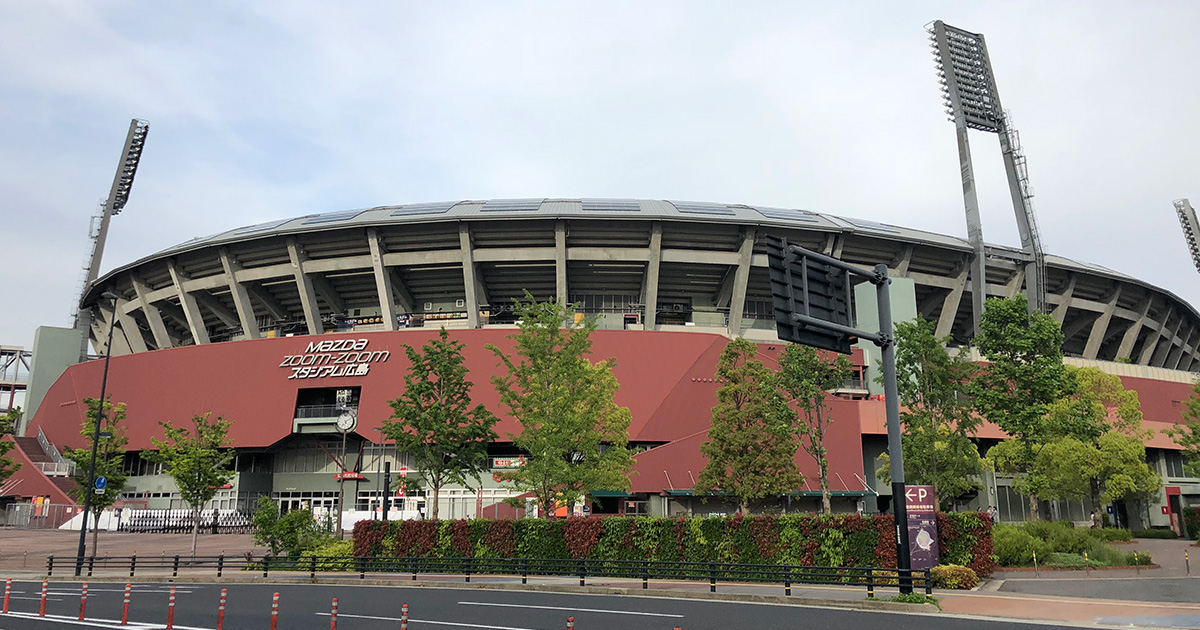 Yahoo!オークション - マツダ スタジアム 建築模型 広島 カープ