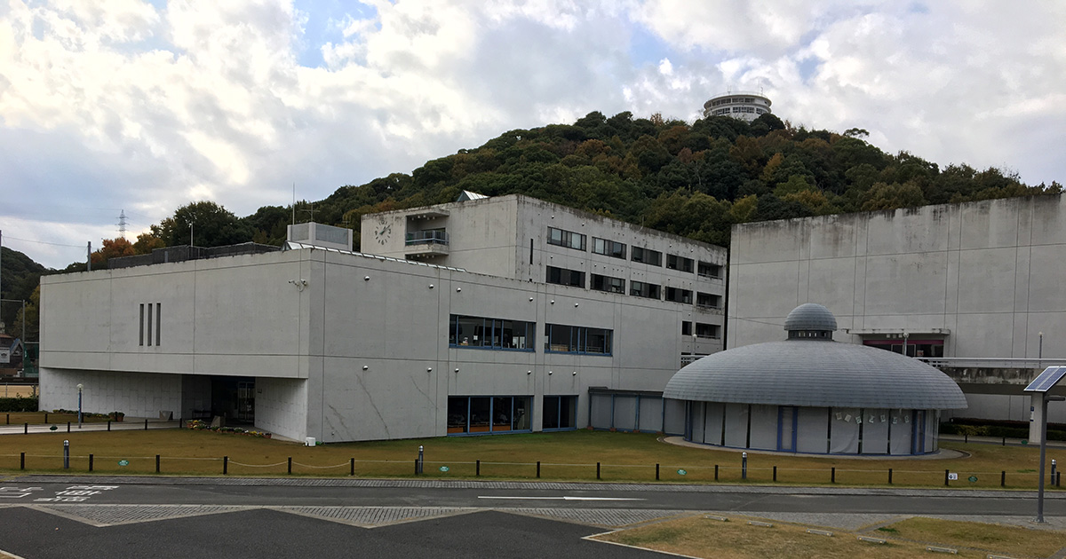 岡山県生涯学習センター 日本建築めぐり 建築パース Com