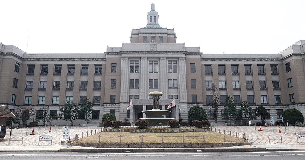 滋賀県庁舎本館 | 日本建築めぐり | 建築パース.com