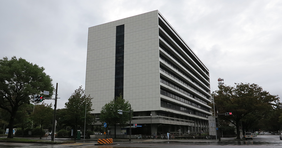 愛知県庁西庁舎 | 日本建築めぐり | 建築パース.com