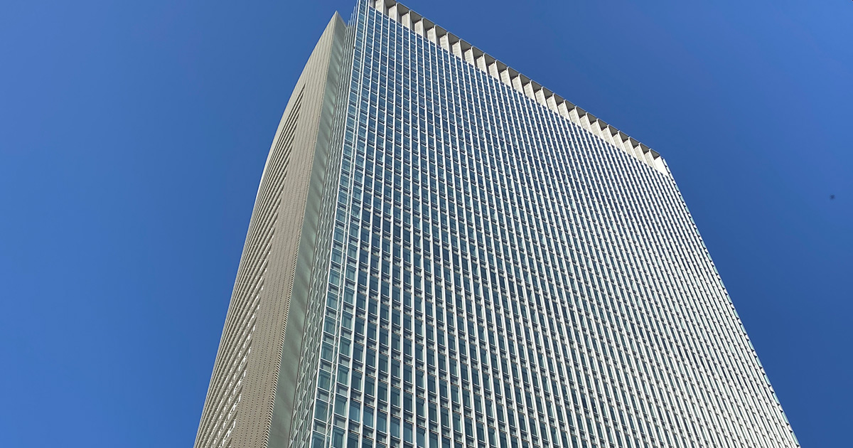 赤坂Bizタワー | 日本建築めぐり | 建築パース.com