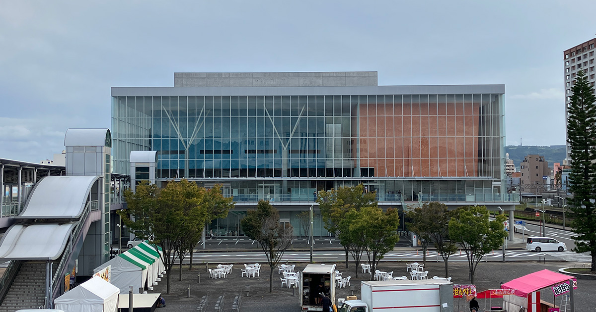 静岡市清水文化会館 | 日本建築めぐり | 建築パース.com